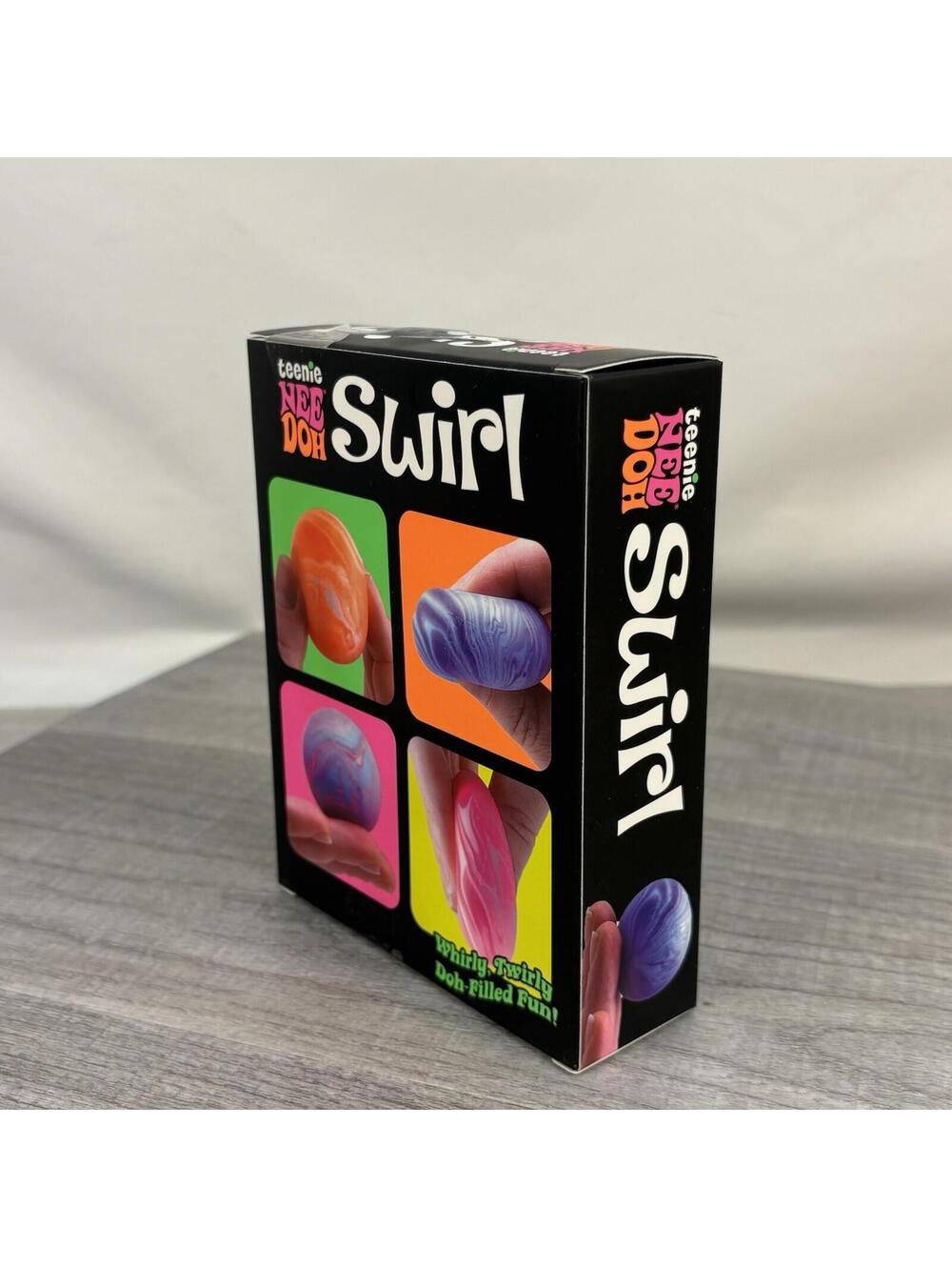 NeeDoh Teenie Swirl 4-pack, Nee Doh Mini Squishy Stress Balls - Picture 6 of 9